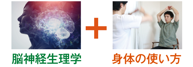 「脳神経生理学」+「身体の使い方」